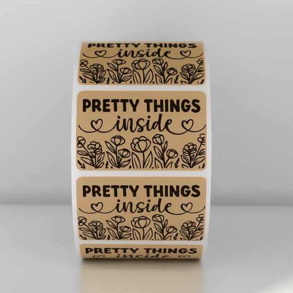 ✨ "Pretty Things Inside" Stickers | Small Business Packaging |  Labels STICKERS - Picture 11 of 11